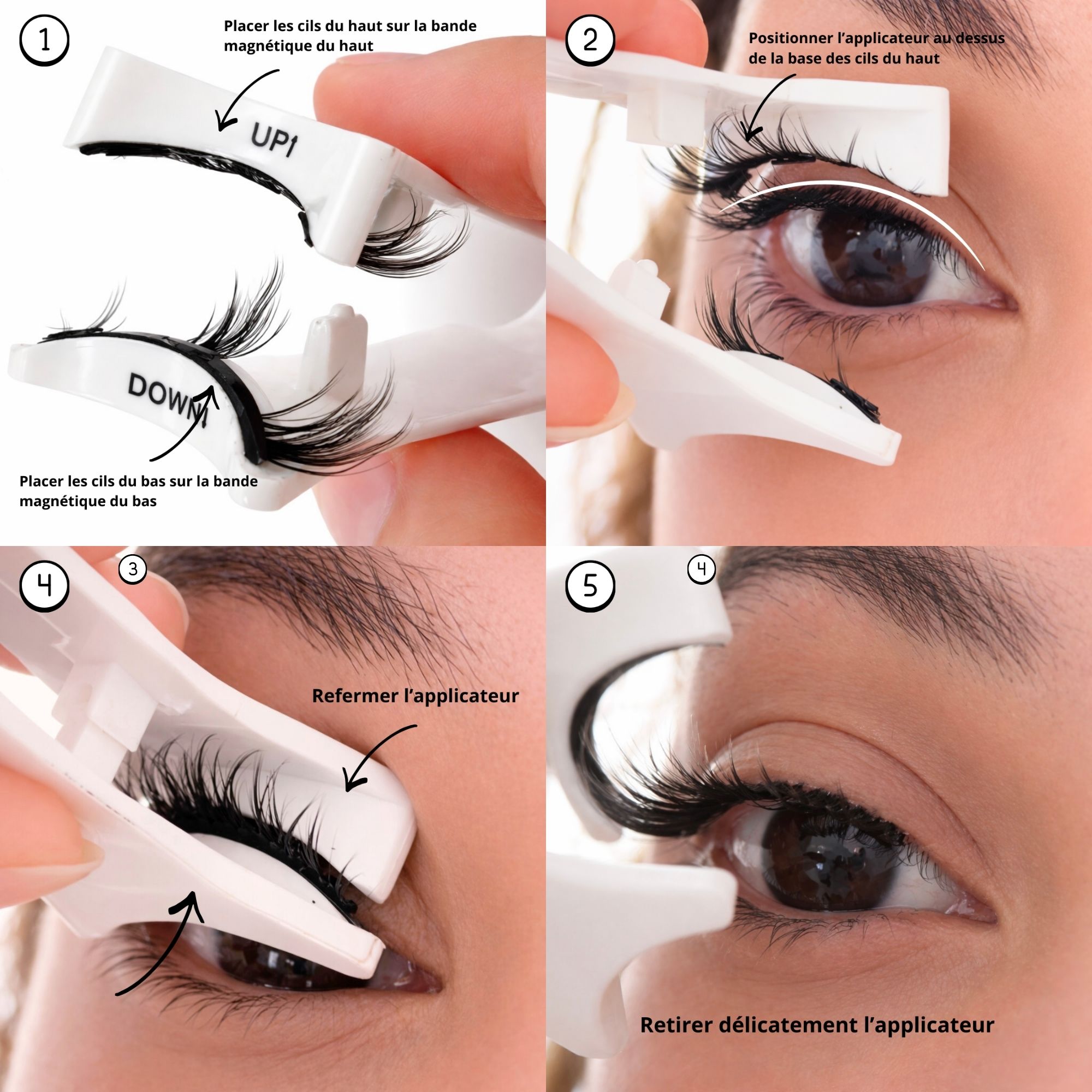 Cils Magnétiques Malya - Brown Eyes
